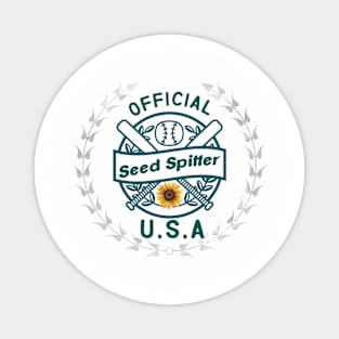 Sunflower Seed Spitter Magnet